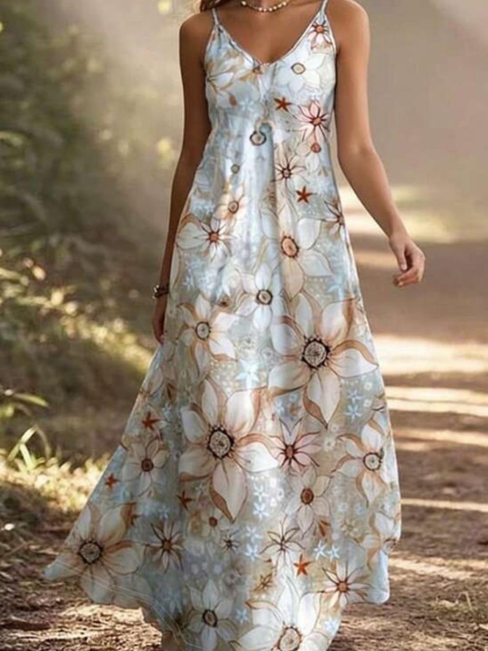 NWT Floral Maxi Dress